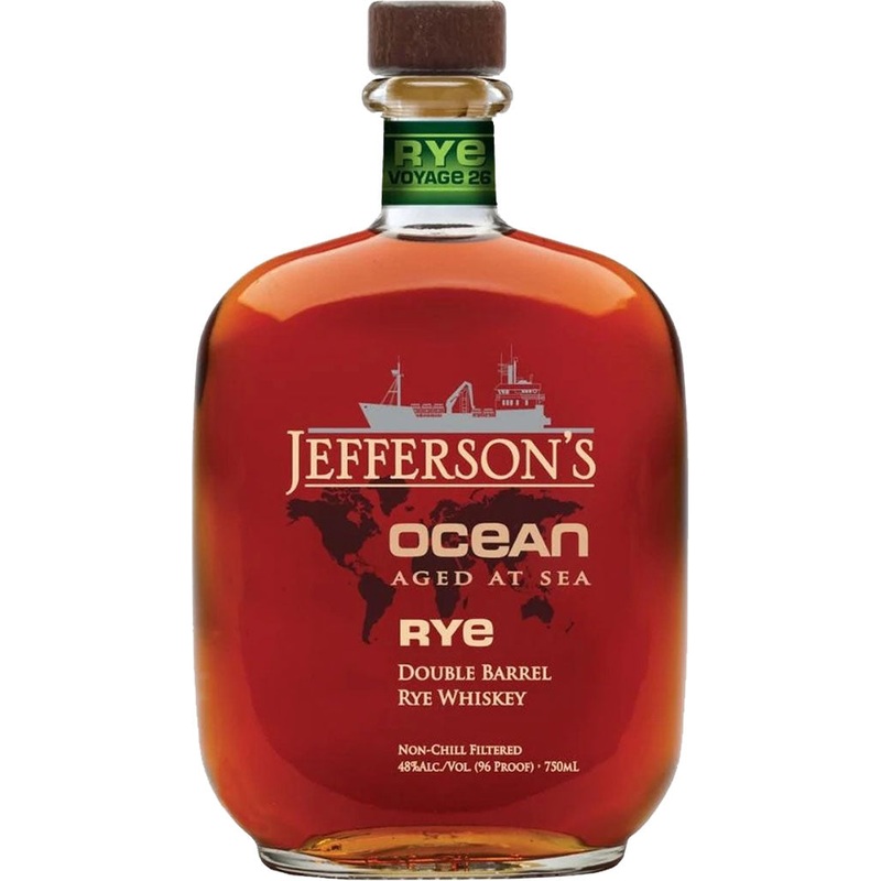 Jefferson's Ocean Aged at Sea Rye Voyage 26 Double Barrel Rye 750ml