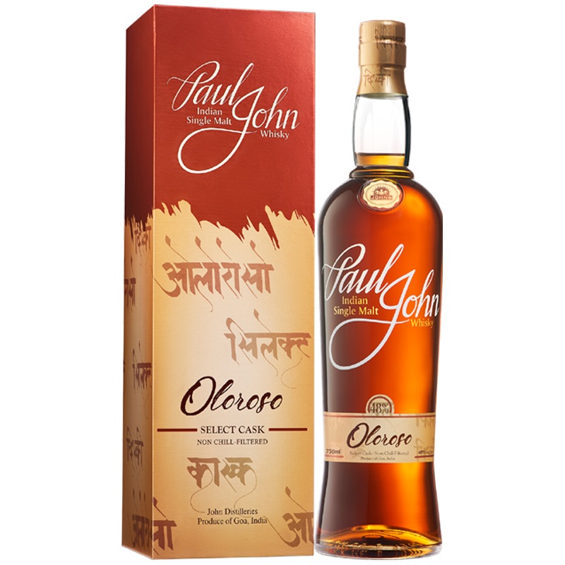 Paul John Oloroso Indian Single Malt Whisky 750 ml