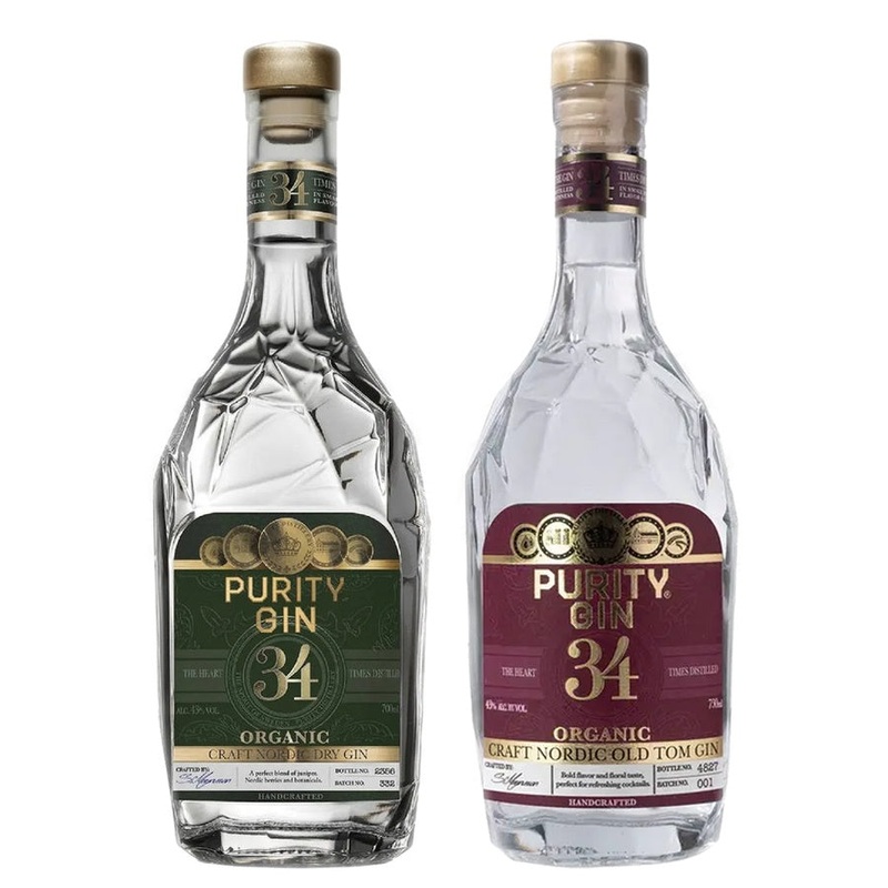 Purity Nordic Dry Organic Gin & Purity Old Tom Org Gin Bundle