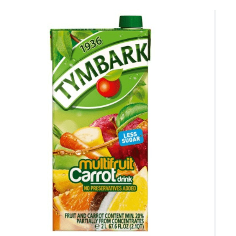 Tymbark Multifruit Drink 67.6 Oz - 2l