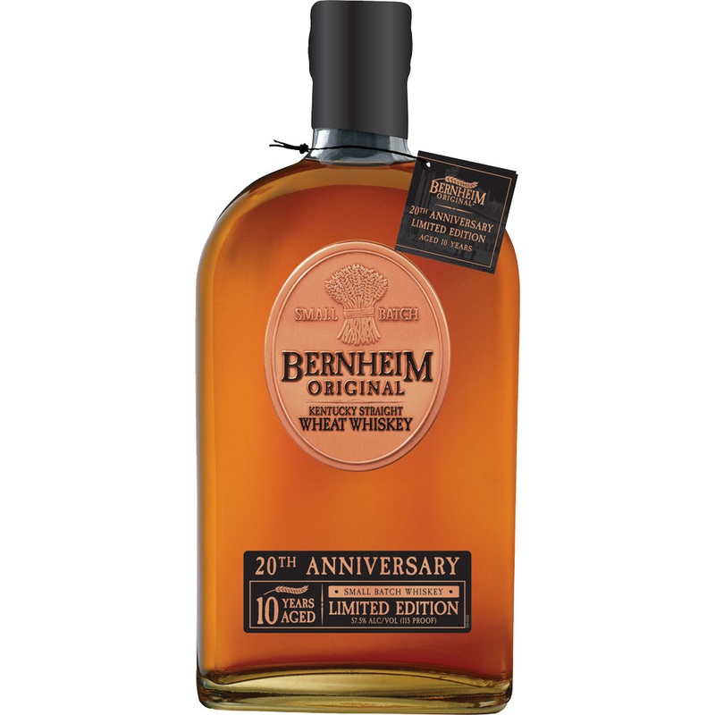 Bernheim 20th Anniversary Kentucky Straight Wheat Small Batch Whiskey 10 Year Old 750ml