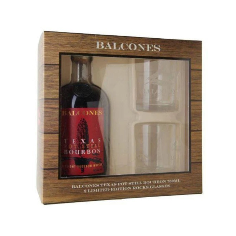Balcones Texas Pot Still Bourbon Gift Set