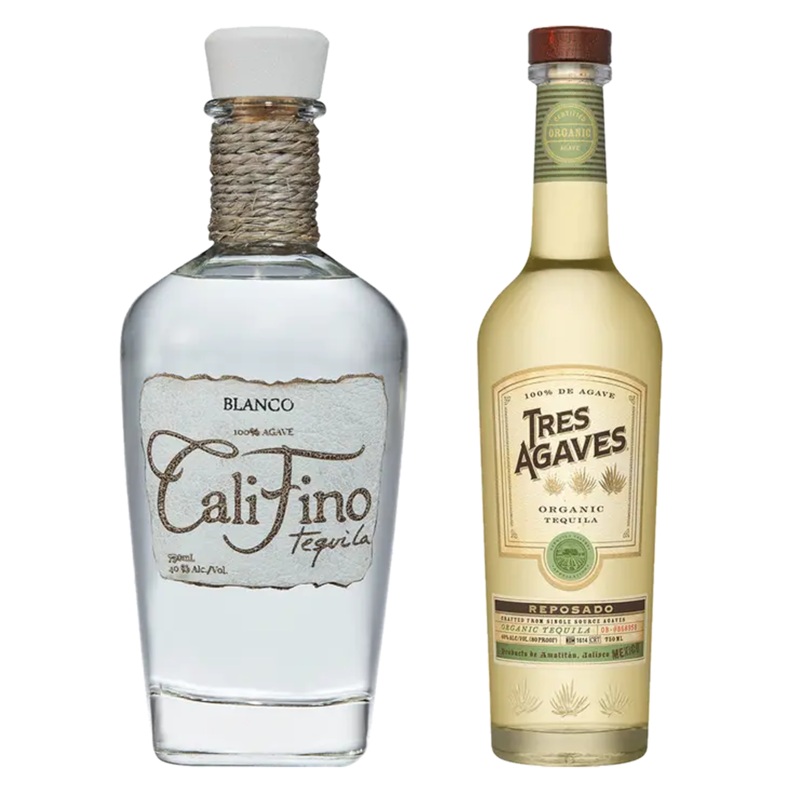 Califino Tequila Blanco & Tres Agaves Tequila Reposado Bundle