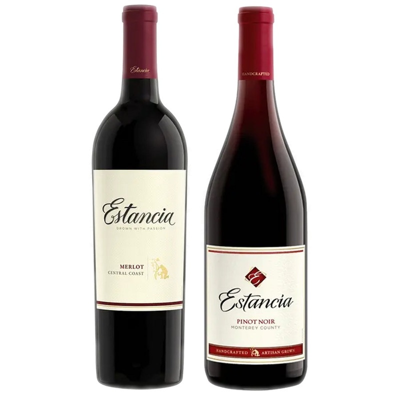Estancia Merlot & Estancia Pinot Noir Bundle