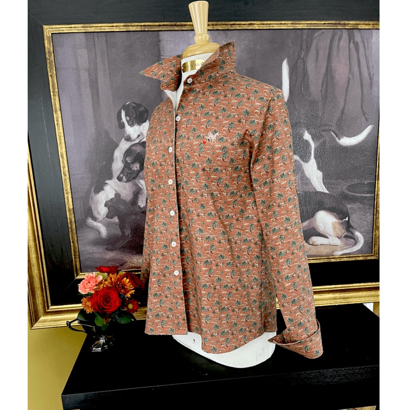 LOVE MIDDY SHIRT IN CHESTNUT RIVER ROAD