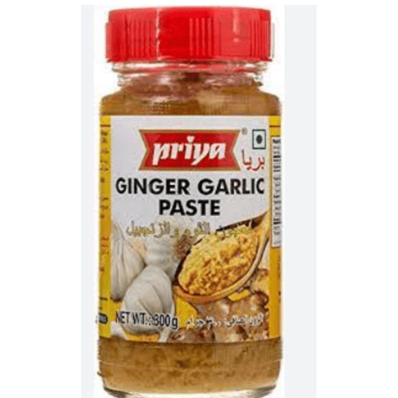 Priya Ginger Garlic Paste (10/90) - 300g