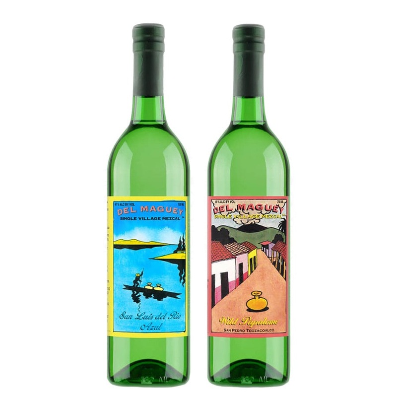 Del Maguey San Luis Del Rio Azul Mezcal & Del Maguey Wild Papalome Mezcal Bundle