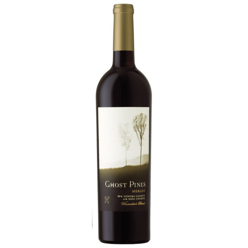 GHOST PINES MERLOT C/O 750ML