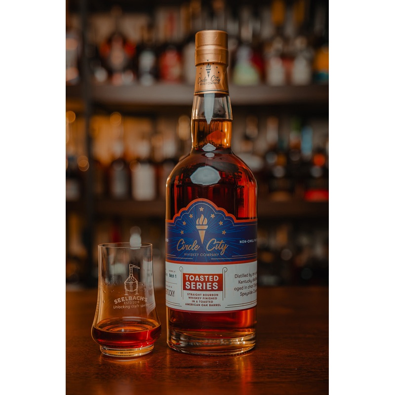 Circle City Whiskey Company Toasted Series American Oak Cask 121 proof