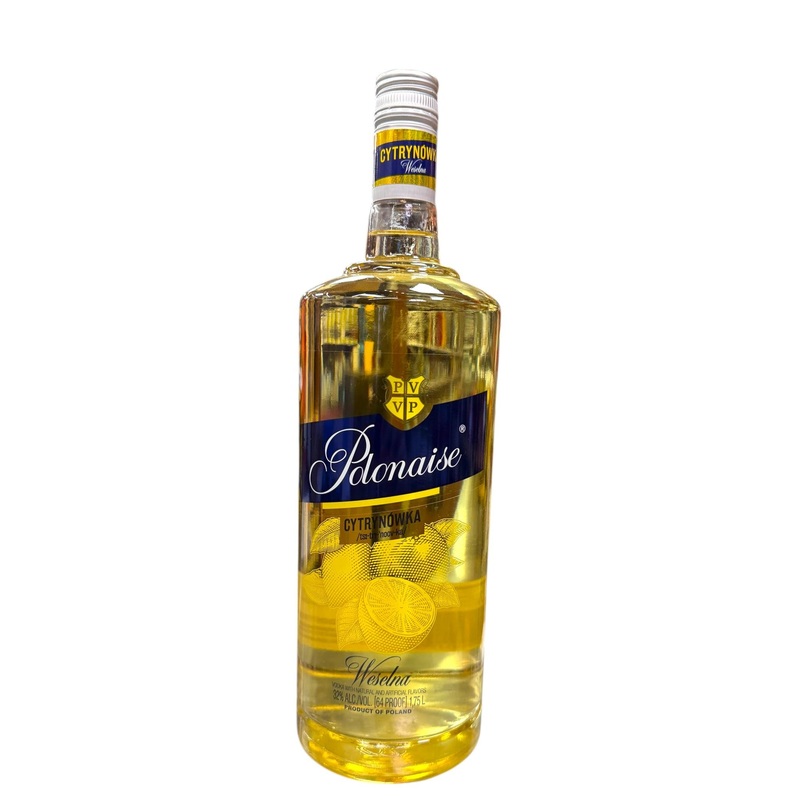 Polonaise Cytrynowka Lemon Vodka 1.75Lt