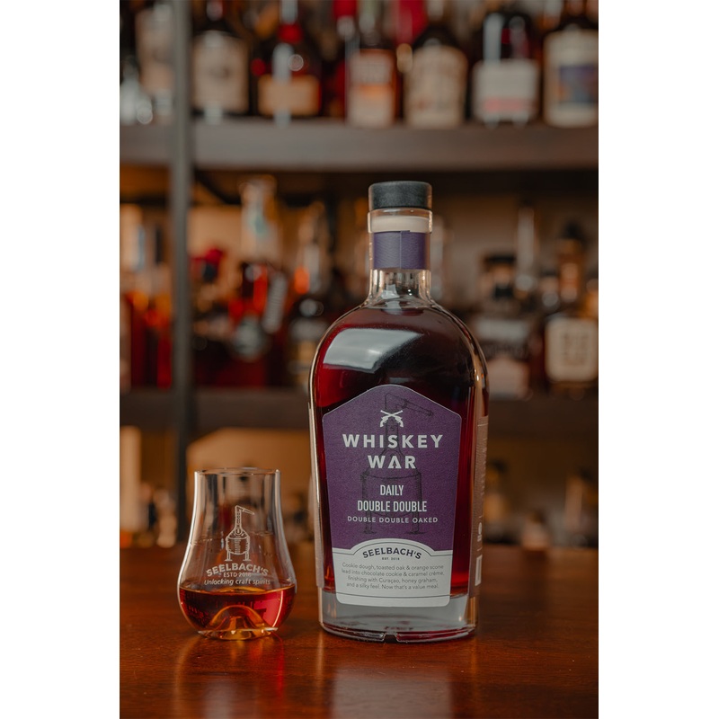 High Bank Whiskey War 117.60 Proof "Daily Double" Double Double Oaked - Selected by Seelbach's