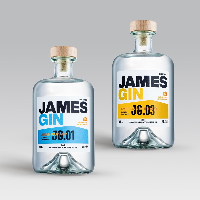 James Gin The Hedge 2 Bottle Bundle W/ Souvenir Gift Key Chain