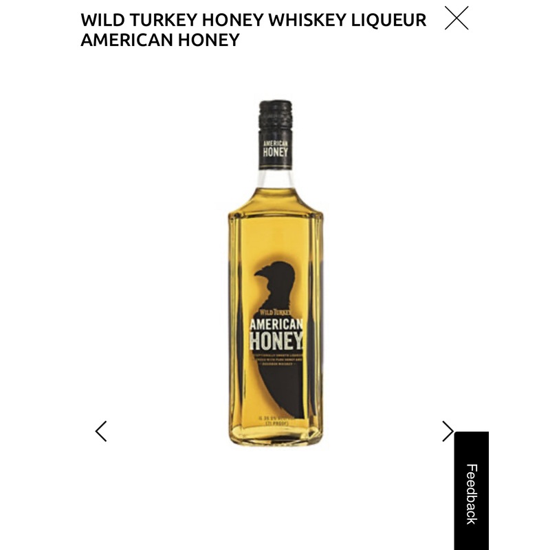 Wild Turkey Honey Whiskey Liqueur