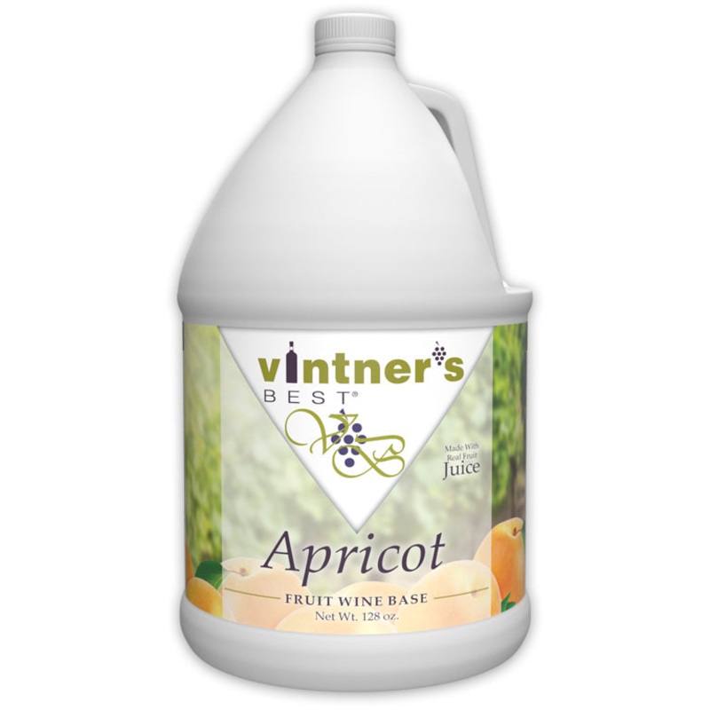 Apricot Fruit Wine Base 128 oz. - Vintner's Best