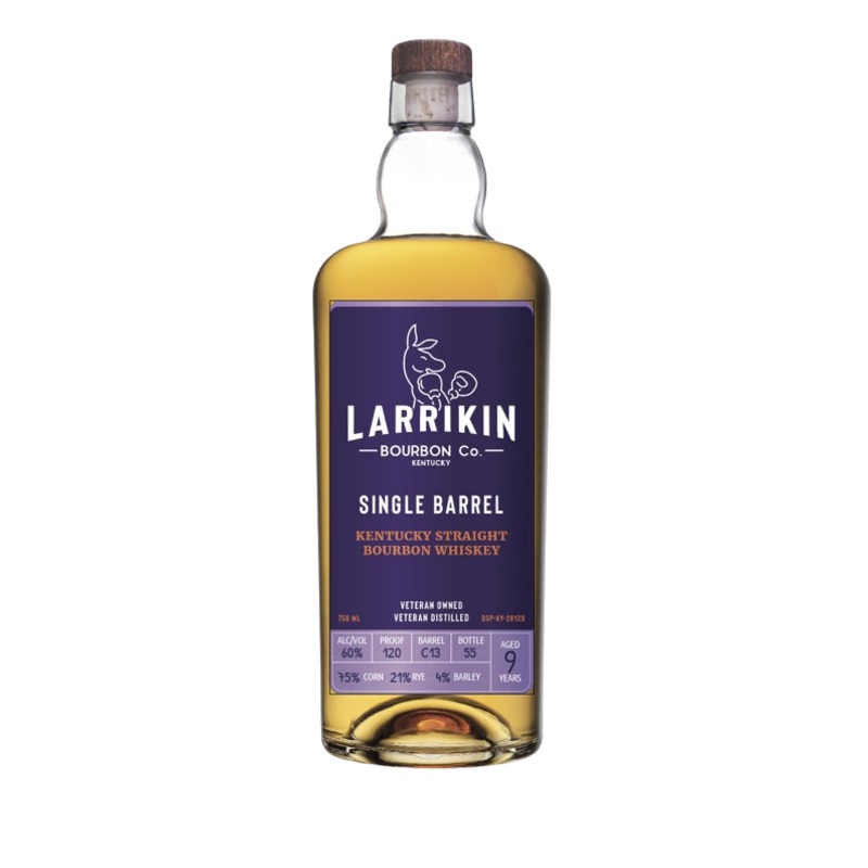 Larrikin Single Barrel 9 Year Old Kentucky Straight Bourbon Whiskey 750ml