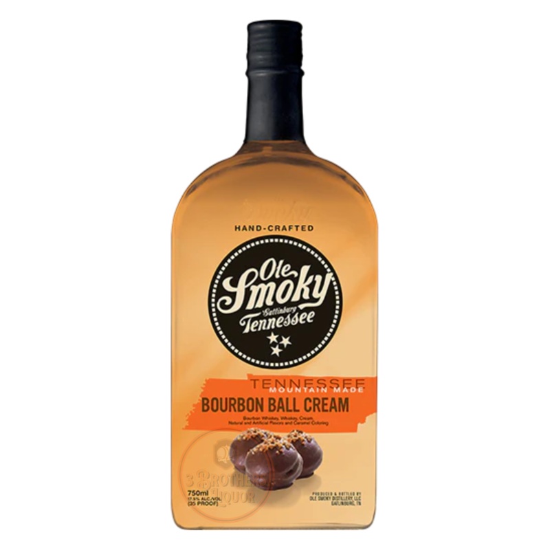 Ole Smoky Bourbon Ball Cream Tennessee Flavored Whiskey Liqueur