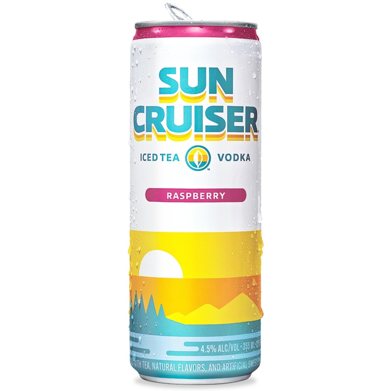 Sun Cruiser Raspberry Iced Tea Vodka 4 Pack