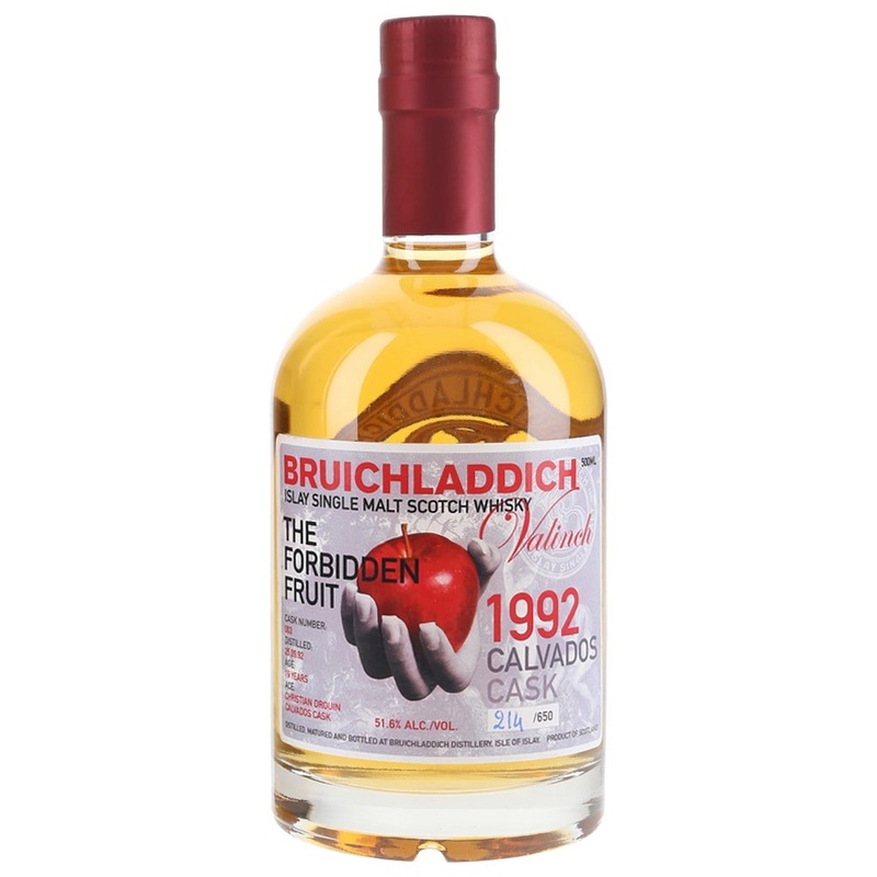 Bruichladdich 19 Year Old 1992 The Forbidden Fruit Valinch