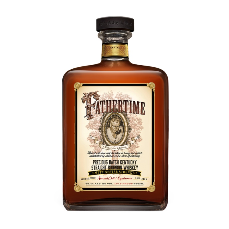 Fathertime Bourbon Empty Nester Strength Second Child Syndrome (signed by Jim Gaffigan)