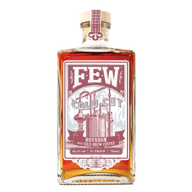 FEW Spirits Cold Cut Bourbon Whiskey with Cold Brew Coffee