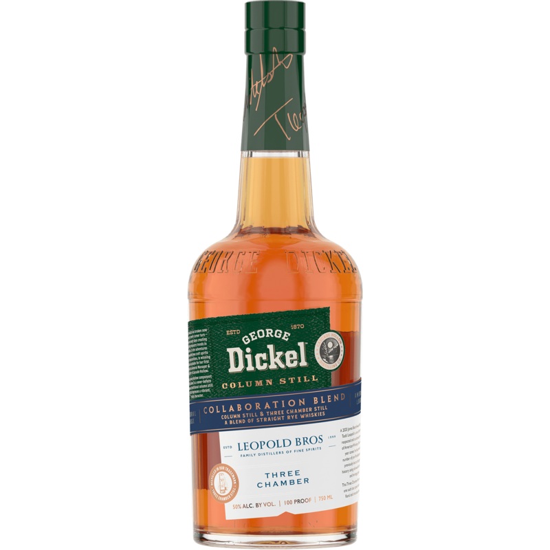 George Dickel x Leopold Bros Collaboration Blend Rye Whisky 750ml