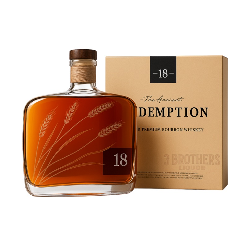 The Redemption The Ancient Aged 18 Years Straight Bourbon Whiskey
