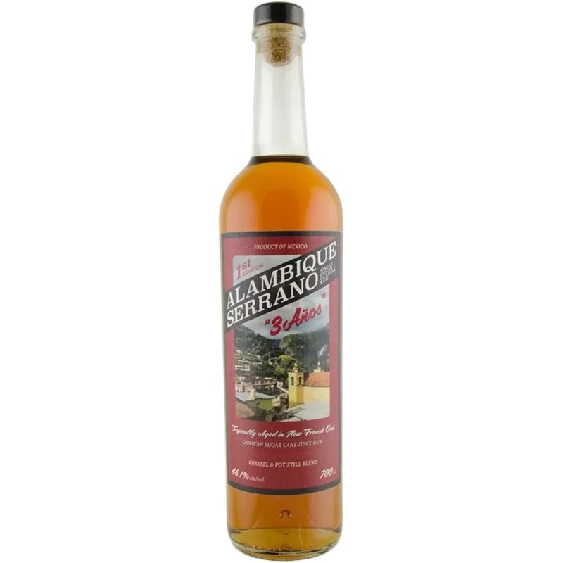 Alambique Serrano 3 Anos 2nd Edition Single Origin Oaxacan Rum 750ml