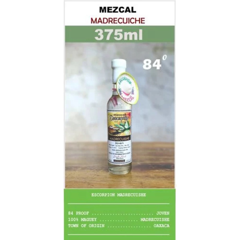 Escorpion Madre Cuishe Joven Mezcal 375ml