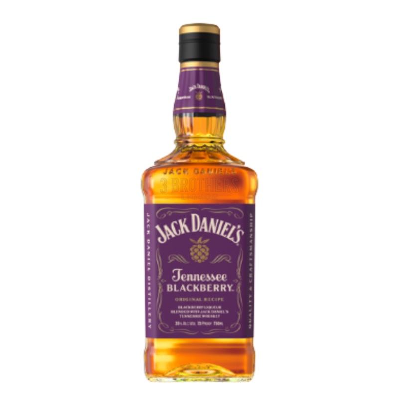 Jack Daniels Blackberry Flavored Flavored Tennessee Whiskey (2025 Edition)