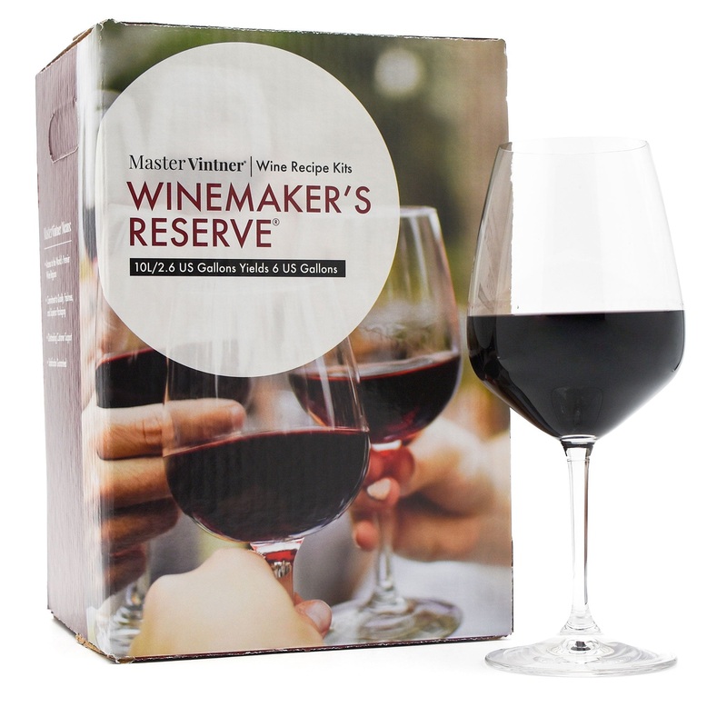 Merlot Wine Kit - Master Vintner Winemaker's Reserve