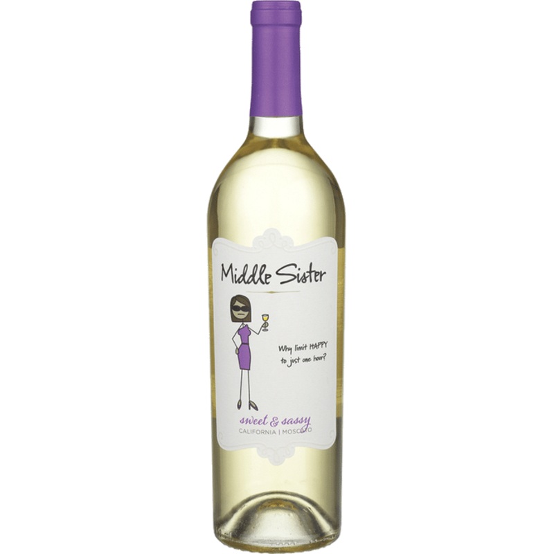 Middle Sister Sweet and Sassy Moscato