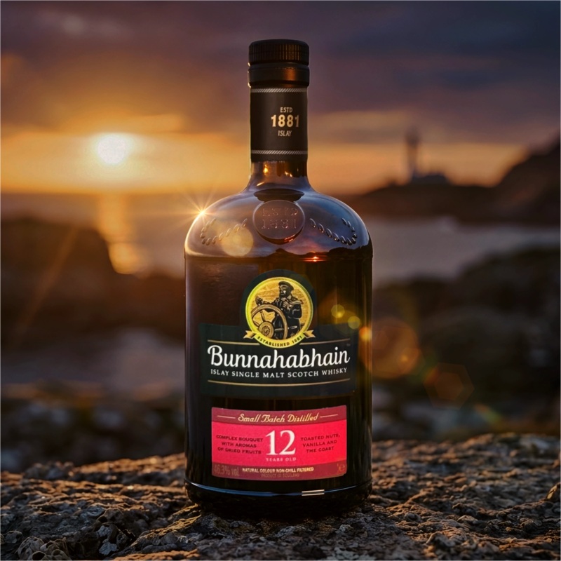 Bunnahabhain 12 Year Old Single Malt Scotch Whisky 750ml