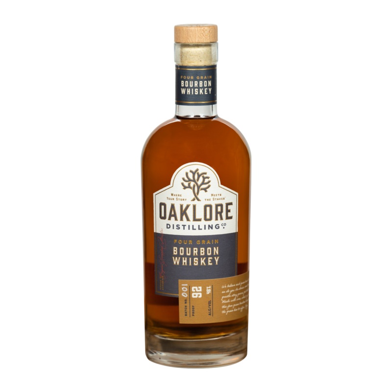 Oaklore Four Grain Bourbon Whiskey