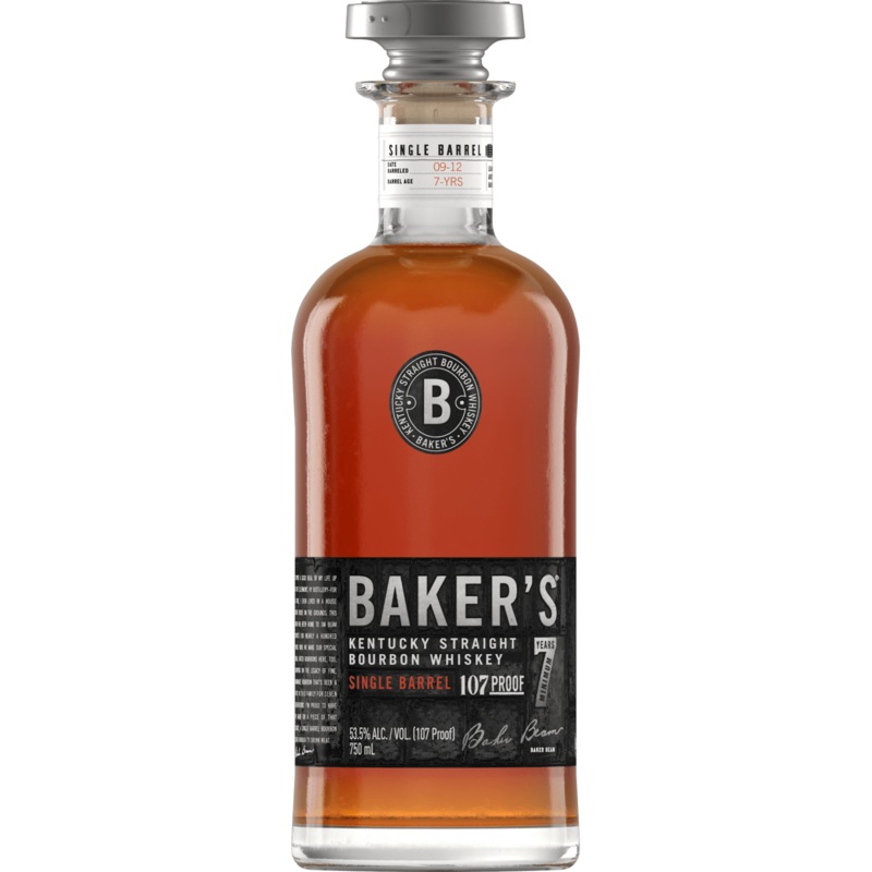 Baker's 7 Year Straight Bourbon Single Barrel 107 Proof