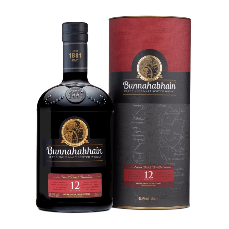 Bunnahabhain 12 Year Singel Malt Scotch Whisky
