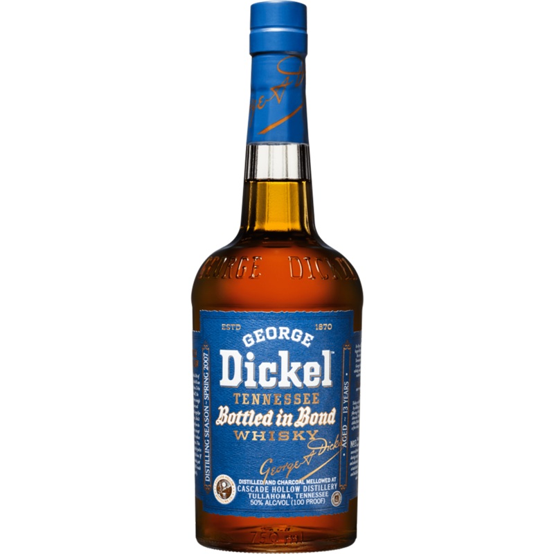 George Dickel Bottled in Bond Distilling Season 2007 Tennessee Whisky 13y