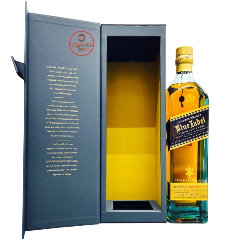 Johnnie Walker Blue Label Blended Scotch Whisky Gift Box (John Walker & Sons)