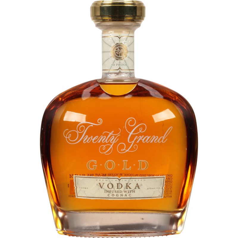 Twenty Grand Gold Vodka 750ml