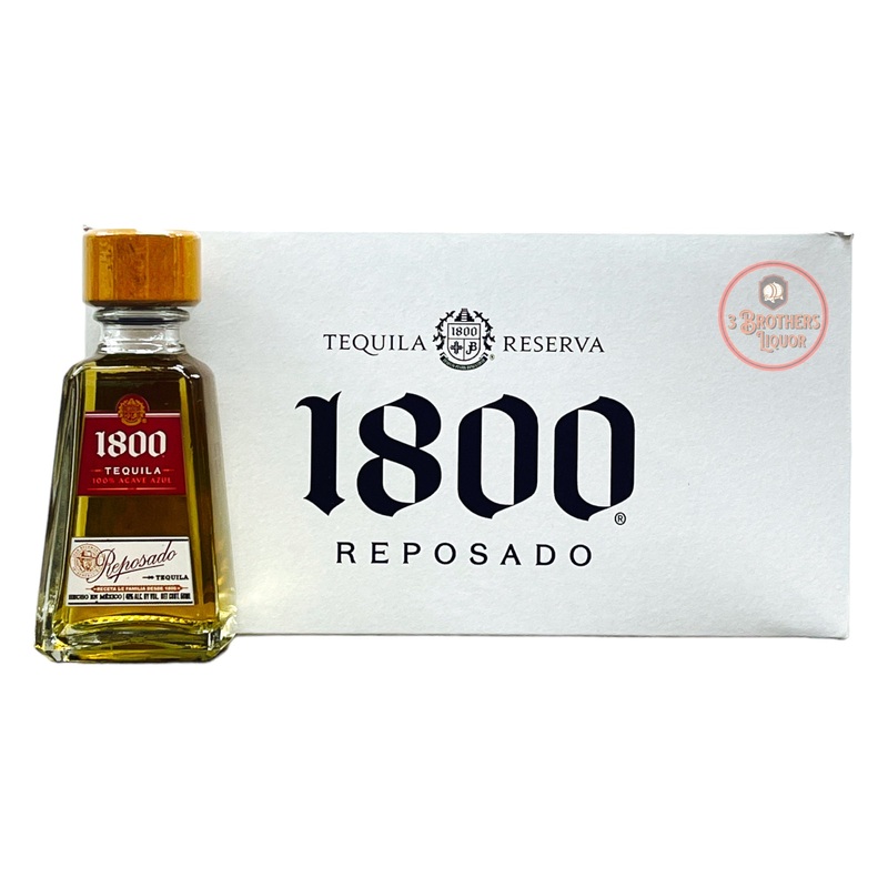1800 Reposado Tequila Miniature Shots (10 Of 50ML)