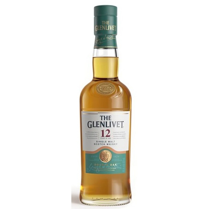 Glenlivet Double Oak 12 Year Old Single Malt Scotch Whisky 375ml