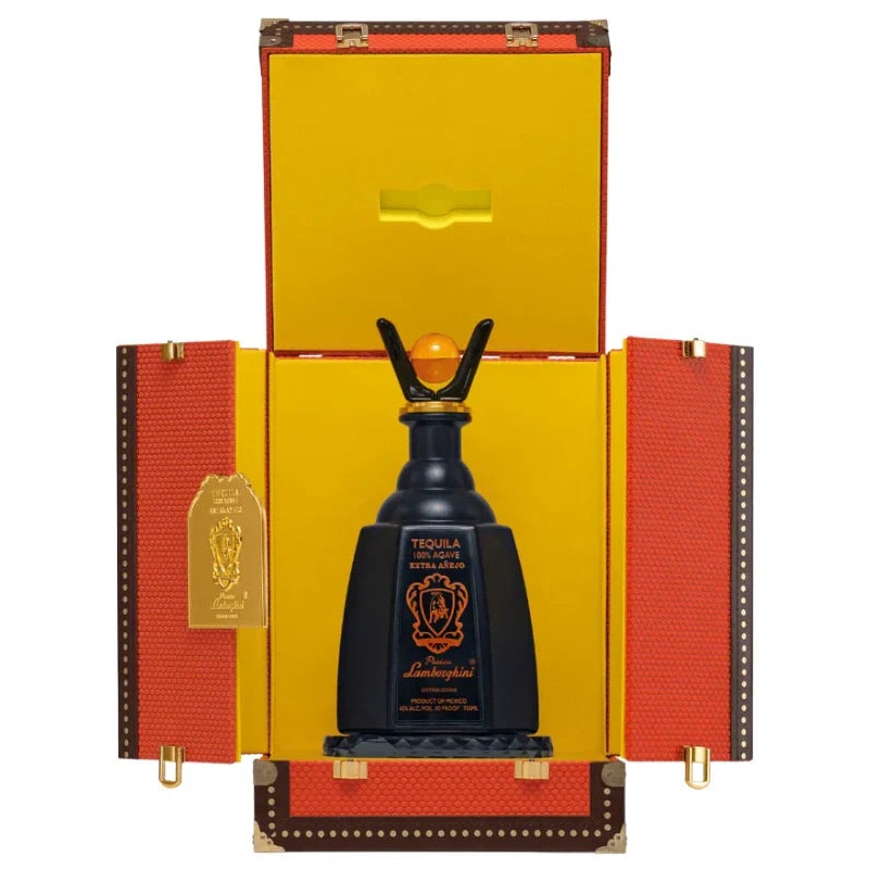 Lamborghini Tequila Extra Anejo Gift Set