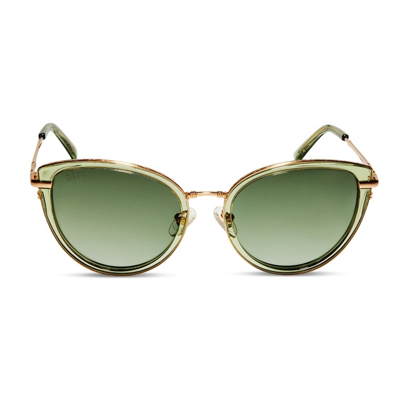 PRINCESS LEIA ENDOR - TRANSLUCENT SAGE + GOLD + ENDOR FOREST MOON GREEN + POLARIZED SUNGLASSES