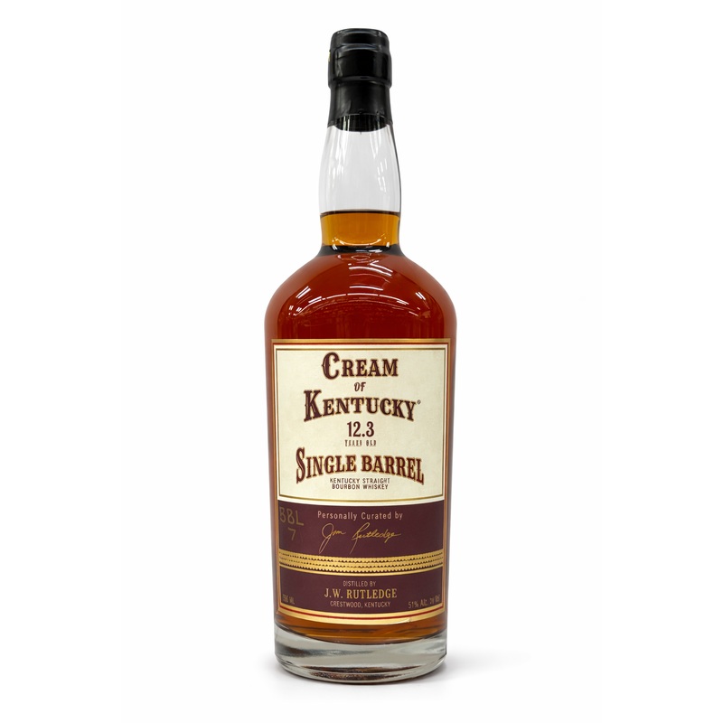 Cream of Kentucky 12.3 Year Single Barrel Bourbon Whiskey 750ml