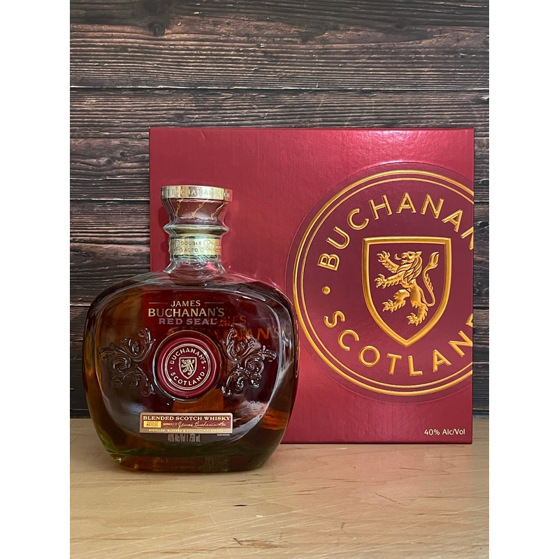 James Buchanan's Red Seal Scotch Whiskey W/ Gift Box (Limited Edition)