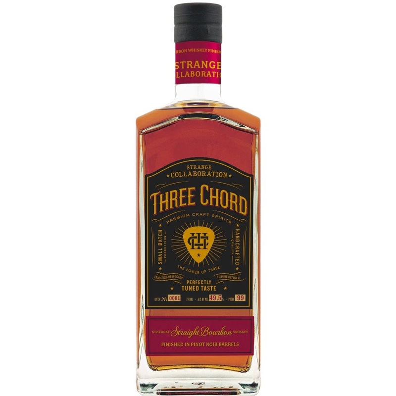 Three Chord Strange Collaboration Kentucky Straight Bourbon Whiskey
