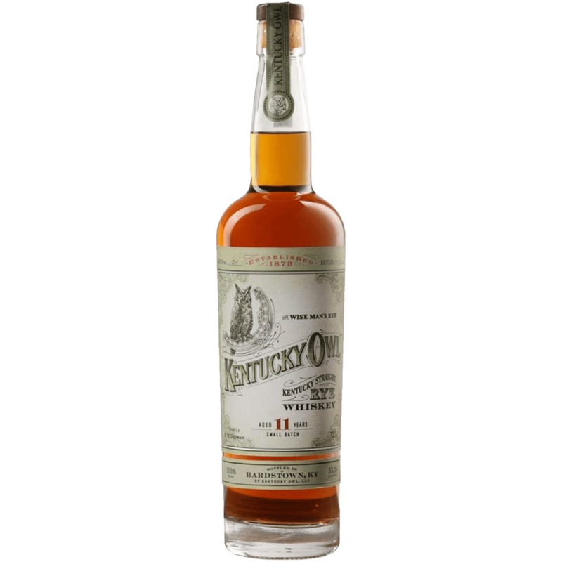 Kentucky Owl 11 Year Old Batch #1 Straight Rye Whiskey 750ml