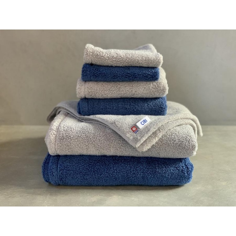 CIBI Everyday Towel Set (3pcs) Blue "seiran"