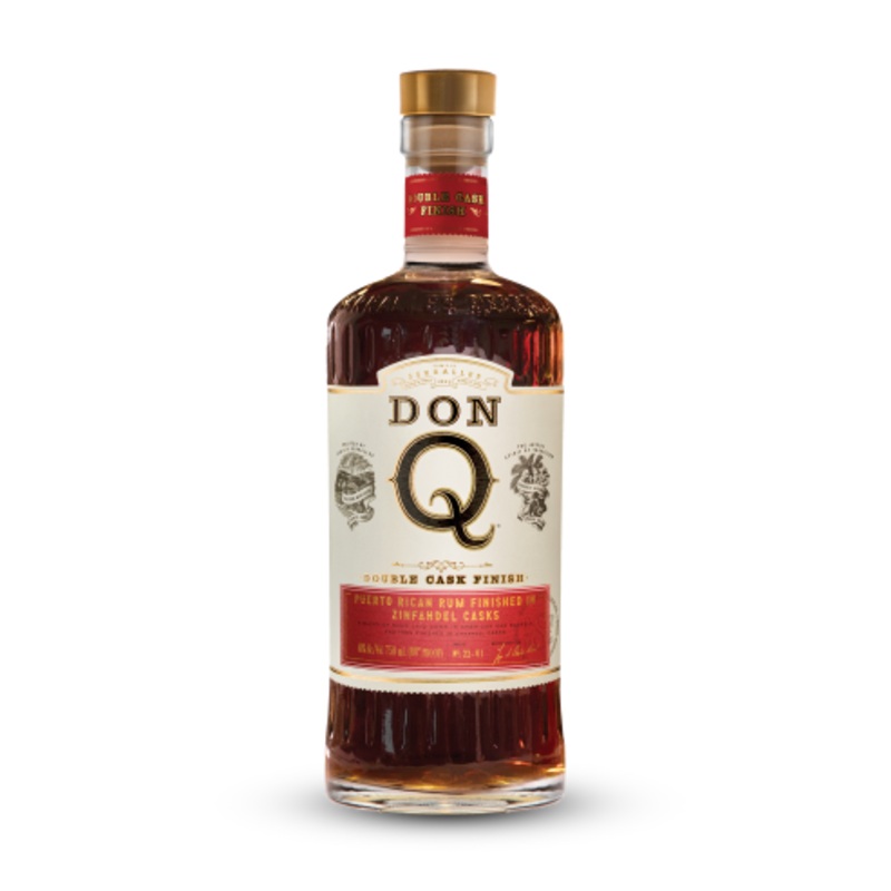 Don Q Dbl Aged Zin Csk Rum 750 ml