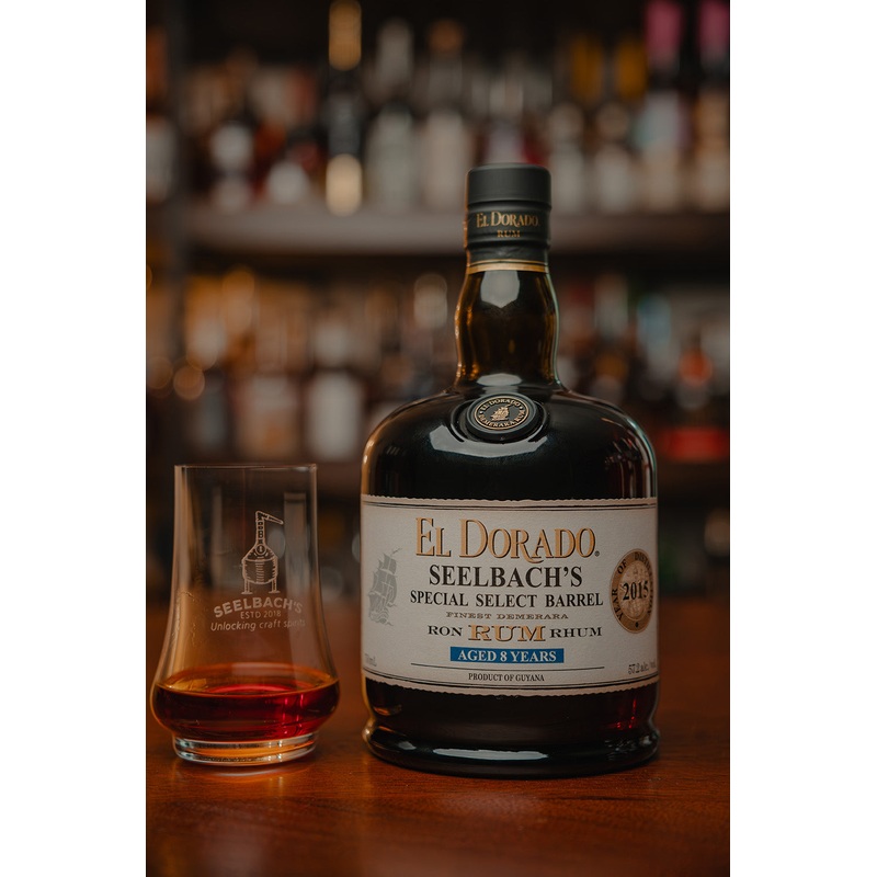 El Dorado Special Select Barrel 8-Year Rum - Selected by Seelbach's