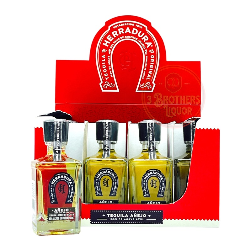 Herradura Anejo Tequila Mini Shots (12 Of 50ML)